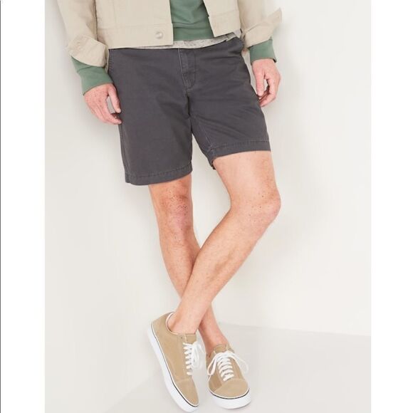 Old Navy Other - Old Navy Men’s Straight Lived-in Khaki Non-stretch Shorts 10” Size 42